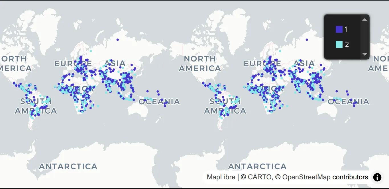 Geographical Risk Map